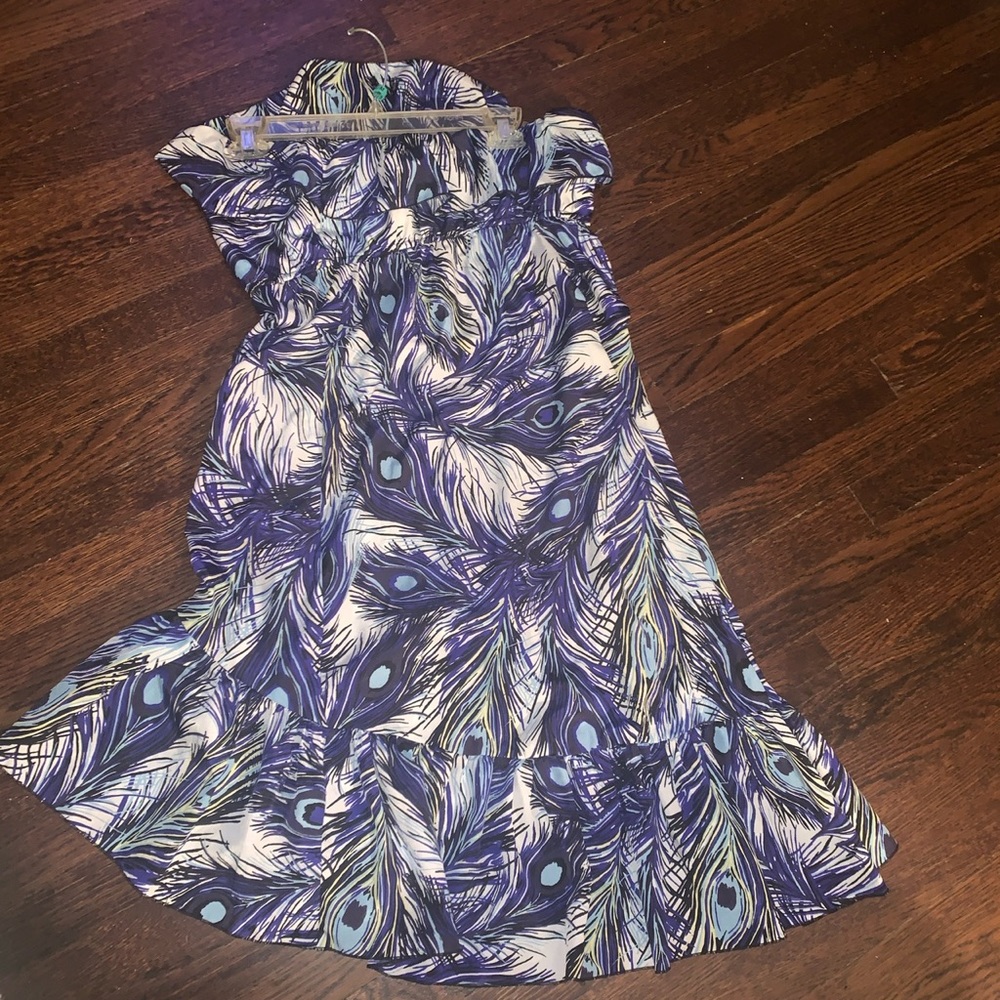 High Low Floral Dress